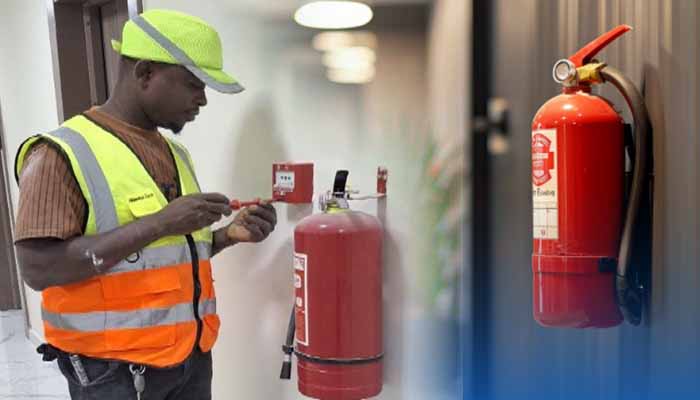 Protection incendie détection extinction automatique Guinée