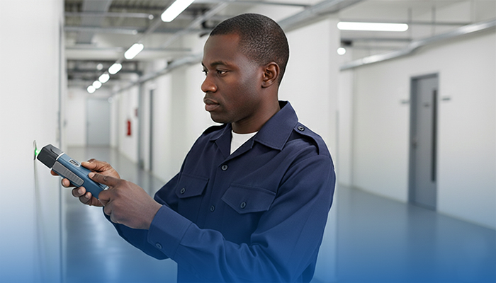 Contrôle de ronde RFID supervision vigiles Guinée